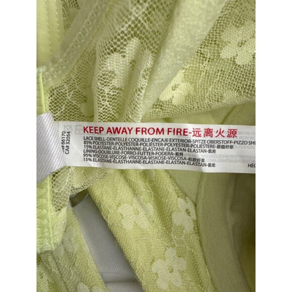 Urban Outfitters Women Out From Under Sheer Lace Corset Top Size L - Picture 9 of 9